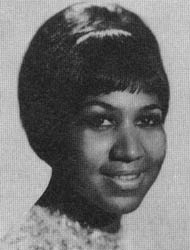 early photo of Aretha