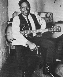 photo of B.B. King in the mid-1960s