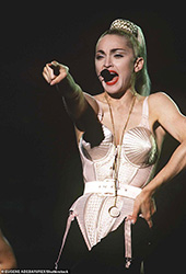 photo of Madonna on stage