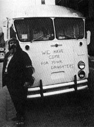 photo of Tom Donahue's van: Donahue's Great Medicine Ball Caravan